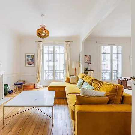 Parc Montsouris - In A Pretty Square - 2 Bedrooms * Paryż